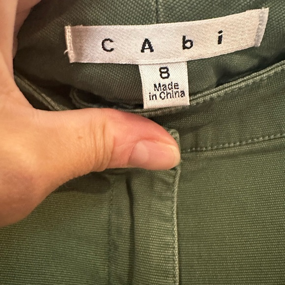 CAbi Olive Trousers - Picture 4 of 6